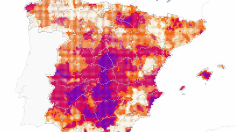 Sequías más frecuentes vs. sequías más severas.