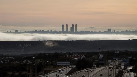 Vista de la ciudad de Madrid.