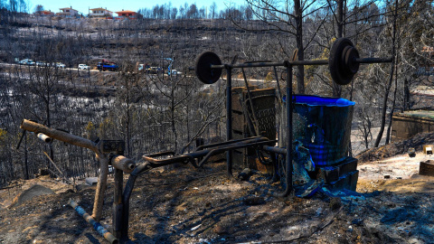 El incendio del Bages (Barcelona) ha calcinado 1.743 hectáreas y hay 50 inmuebles afectados.