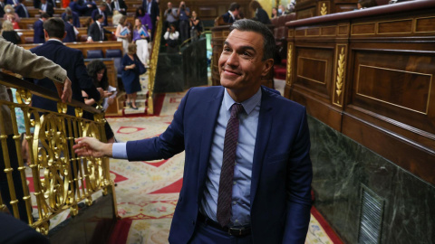 El presidente del Gobierno, Pedro Sánchez, el pasado mes de julio en el Congreso.