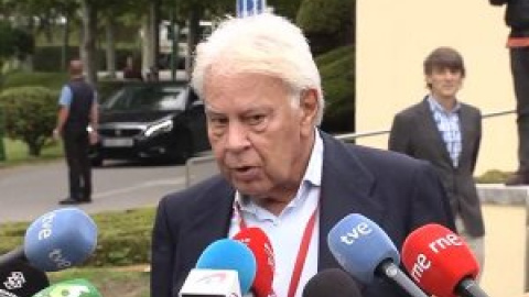 A Felipe González no le "suena bien" el pacto con Bildu sobre la nueva Ley de Memoria