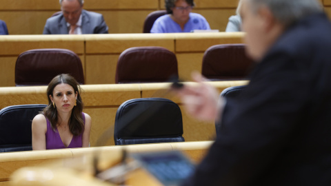 Irene Montero ley del solo sí es sí en el Senado