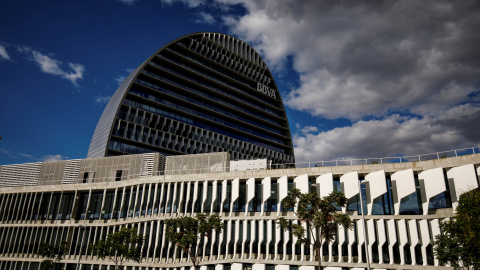 Imagen de la sede del BBVA en la zona norte de Madrid. REUTERS/Juan Medina