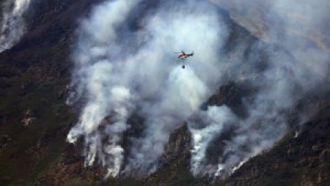 España se enfrenta a la peor ola de incendios de la serie histórica