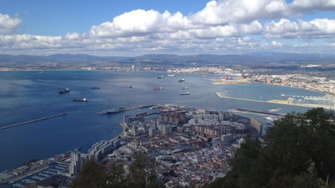 La bahía de Algeciras, en una imagen de archivo. EP