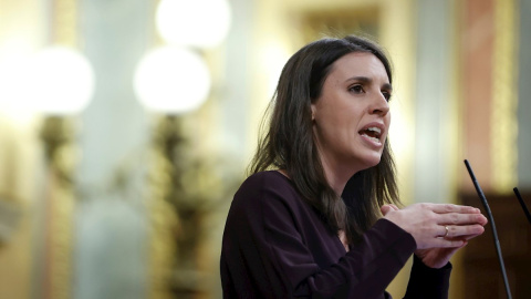 La ministra de Igualdad, Irene Montero