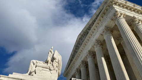 Imagen de la Corte Suprema de Washington, en EEUU.