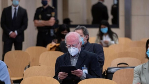 Teddy Bautista en la Audiencia Nacional.