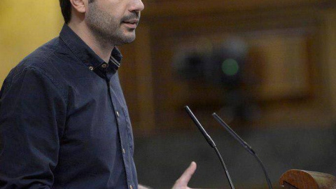 El coordinador autonómico de Podemos en la Región de Murcia, Javier Sánchez Serna.