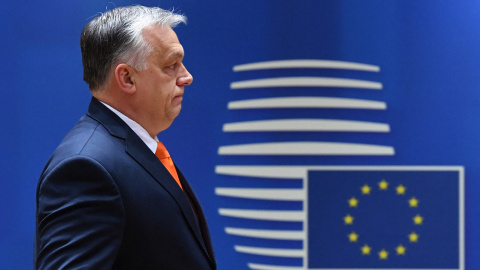 15/07/2022 - El primer ministro de Hungría, Viktor Orban, llega a una reunión en el marco de una cumbre de la Unión Europea (UE) en la sede de la UE en Bruselas el 25 de marzo de 2022.