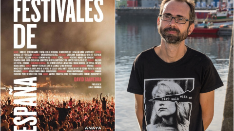 El periodista musical David Saavedra, autor de la guía ‘Festivales de España’ (Anaya Touring).