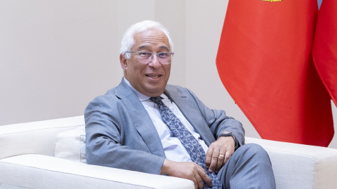 21/07/2022. El primer ministro de la República de Portugal, Antonio Costa, en un encuentro de trabajo con el presidente del Gobierno, Pedro Sánchez, en el Complejo de la Moncloa, a 26 de mayo de 2022, en Madrid.