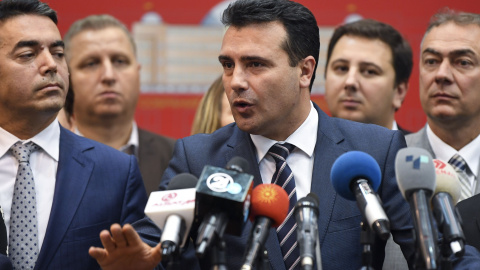 Zoran Zaev, primer ministro de Macedonia. EFE