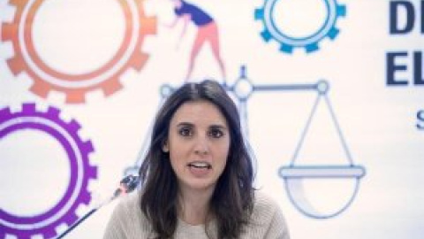 Irene Montero critica a quienes "quieren negar el derecho a la calle" a las mujeres y hacen "señalamiento" del feminismo