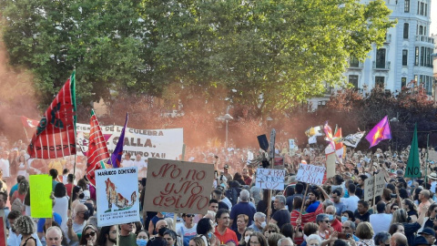 Protestas en Zamora