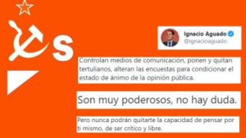 "Te parecía bien hasta que los has tenido en contra": los tuiteros destrozan a Aguado por criticar ahora a "quienes controlan los medios de comunicación"