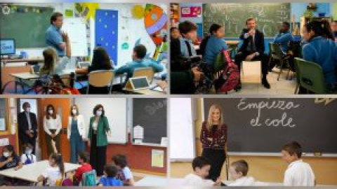 "Que pongan su foto al lado de la palabra 'cinismo'": cuando políticos del PP en colegios o hablando a niños no era "adoctrinar"