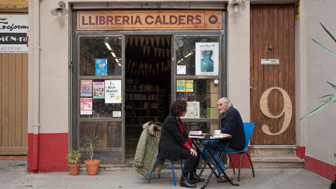 Pau Riba durant l'entrevista amb 'El Quinze' de 'Públic'.