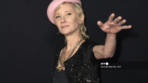 La actriz estadounidense Anne Heche, el 30 de noviembre de 2021.