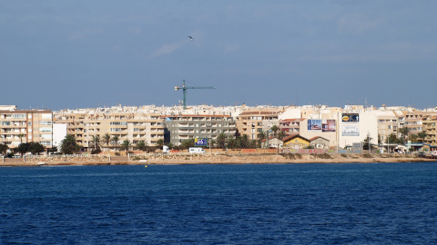 Panorámica de la parcela en la Curva del Palangre, donde se proyectan cuatro rascacielos.