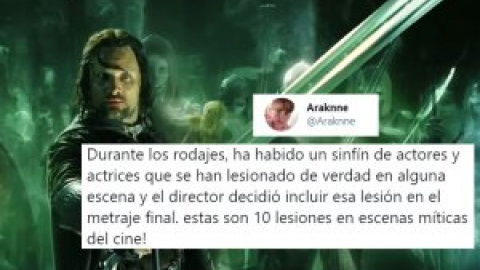 De 'El Exorcista' a 'El Señor de los Anillos': diez rodajes con accidentes reales incluidos en el metraje final de la película