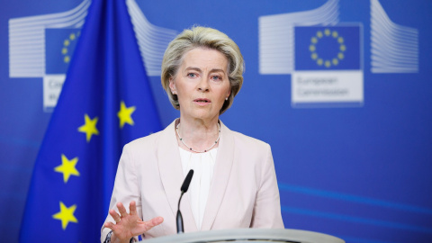 09/08/2022 Imagen de la presidenta de la Comisión Europea, Ursula von der Leyen.