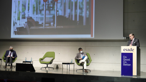 El presidente de Damm, Demetrio Carceller Arce, en Matins Esade.