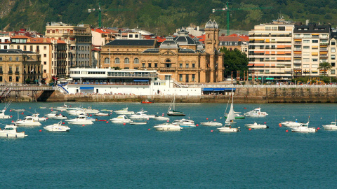 Fotografía de la ciudad de San Sebastián (Donosti).