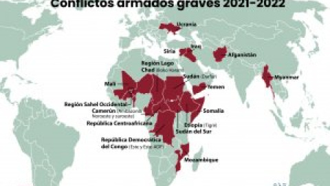 El mundo en guerra más allá de Ucrania: una veintena de conflictos abiertos ante el olvido de la comunidad internacional