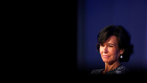 La presidenta del Banco Santander, Ana Patricia Botin, en una reunión del Instituto Internacional de Finanzas,en Madrid, en mayo de 2016. REUTERS/Susana Vera