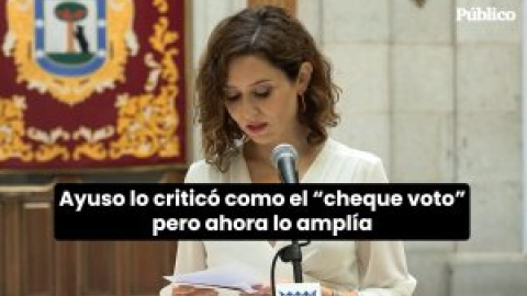 Ayuso y la rebaja del abono: Primero, lo critica, luego, se lo apropia