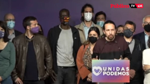 Pablo Iglesias anuncia que abandona la política