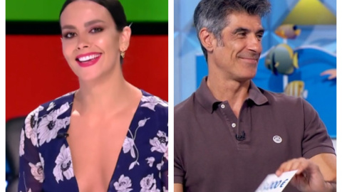 24/08/2022. Cristina Pedroche participa en el programa 'Zapeando' y Jorge Fernández presenta 'La ruleta de la suerte'.