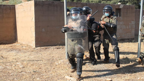 Entrenamiento legionarios