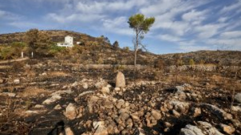 El incendio de Vall d'Ebo queda controlado tras quemar 12.150 hectáreas