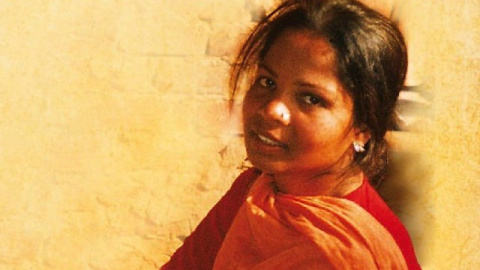 La cristiana pakistaní Asia Bibi, acusada de blasfemia y condenada a muerte.