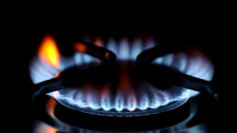 Un quemador de gas en la cocina de un domicilio británico. REUTERS/Lee Smith