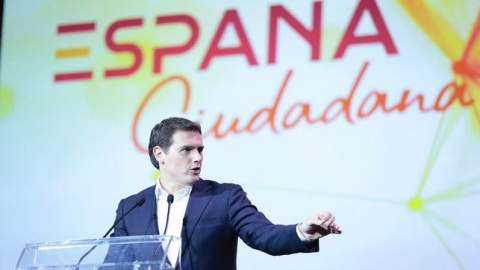 Albert Rivera en un acto de 'La España Ciudadana'. Fuente: Ciudadanos.