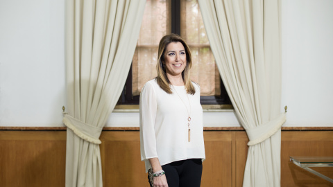 Susana Díaz, retratada por Laura León.