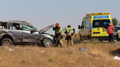 01/09/2022- Un hombre ha resultado herido este jueves en un accidente de tráfico ocurrido en una carretera local de Salamanca, en las proximidades de la capital salmantina, al colisionar un vehículo contra un todoterreno. El accidente se ha producido so