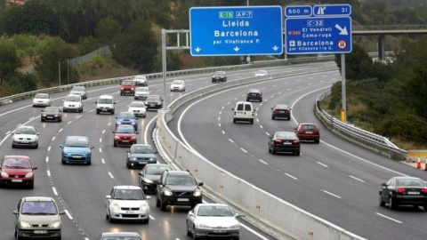 Imagen de archivo de la autopista AP-7, operada por Abertis. EFE