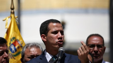 El autoproclamado "presidente encargado" de Venezuela, Juan Guaidó/ REUTERS