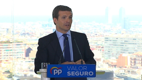 Casado: "SÃ¡nchez prefiere pactar con manos manchadas de sangre"