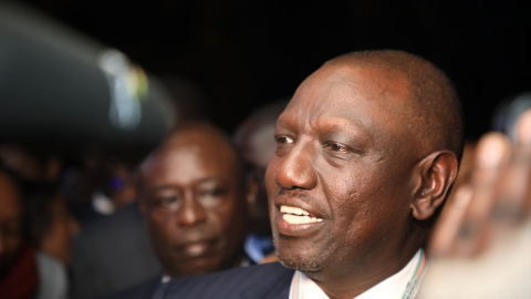 El ganador de las elecciones de Kenia, William Ruto, atiende a los medios en Nairobi, a 26 de julio de 2022.