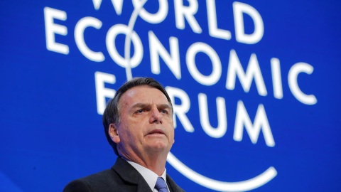 Bolsonaro, en Davos hace unos días. REUTERS/Arnd Wiegmann