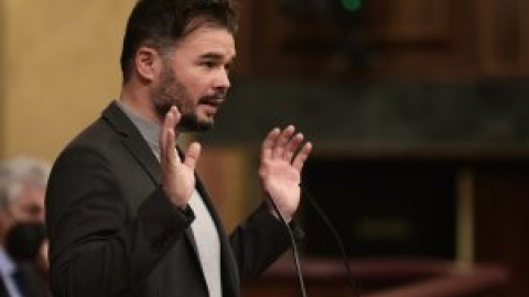 El irónico tuit de Rufián sobre el discurso de Feijóo en el Senado: "Sólo le ha gustado a tu cuñado"