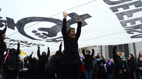 Este 25 de noviembre miles de feministas se han concentrado en contra de la violencia de género - Arancha Ríos