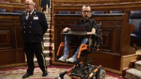 Echenique pide a Batet reactivar las obras del Congreso para poder intervenir desde su escaño