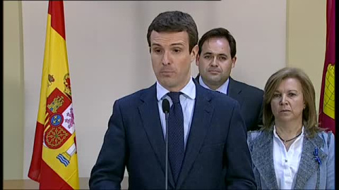 Pablo Casado: "El presidente del Gobierno es el mayor traidor que tiene nuestra legalidad"