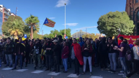 ManifestaciÃ³n de los CDR en Barcelona